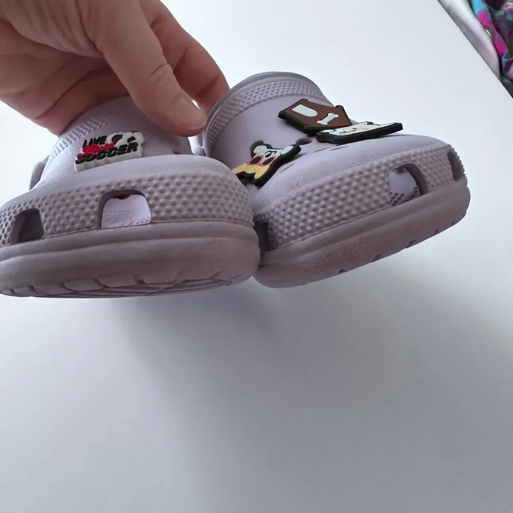 Croc sandals